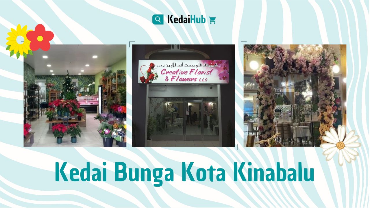 Cover Kedai Bunga Kota Kinabalu