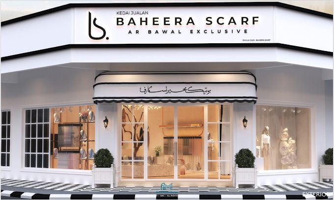 Baheera Scarf (Bawal Exclusive Perak)