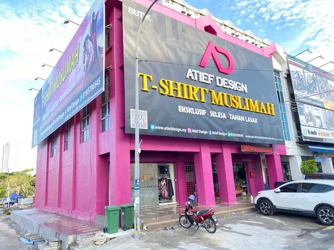 Atief Desgin T shirt Muslimah Seberang Jaya